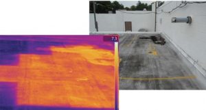 expert witness use of infrared thermography for roofs 